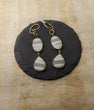 White Agate Dangles